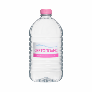 5 L зеолитна вода „Севтополис“ бутилка
