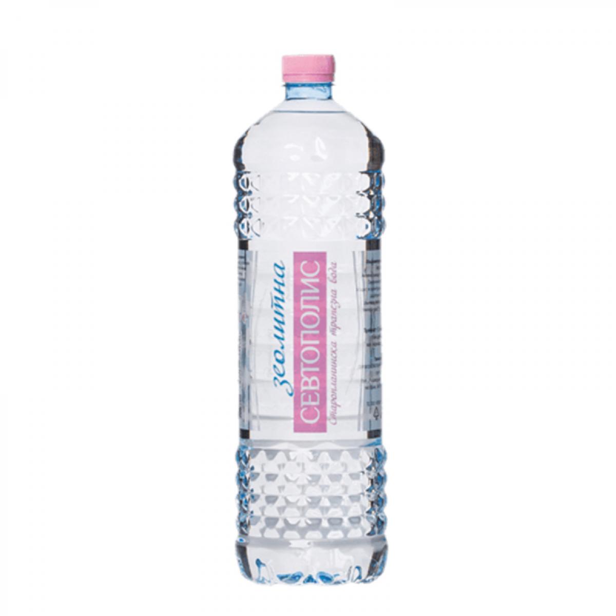 1.5 L зеолитна вода „Севтополис“ бутилка
